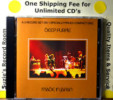CD Deep Purple Made in Japan EX NICE COPY -Concert LIVE -Highway Star -COUPONS