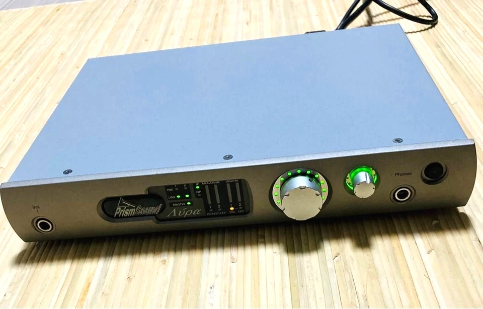 Prism Sound Lyra 1 Silver USB Audio Interface – 2x2, 192kHz, Japan Version - Image 2 of 4