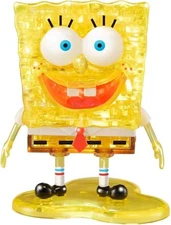 Hanayama Crystal Gallery SpongeBob 34 Pieces 3D From Japan