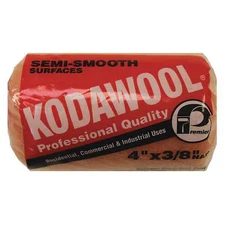 Premier 4Kw2-38 4" Paint Roller Cover, 3/8" Nap, Polyester/Knitted Wool