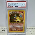 2000 pokemon game base ii 4 charizard-holo Psa 6