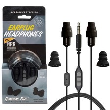 Guardian Plus in-Ear Earplug Earbud Hybrid - Noise Reduction in-Ear Headphone...
