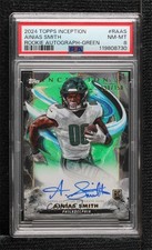 2024 Topps Inception Rookie Green 90/150 Ainias Smith #RA-AS PSA 8 Auto 8d2