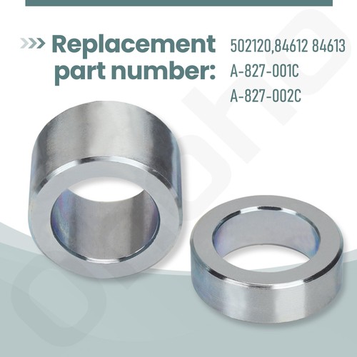 Ohoho 502120 Mower Height Spacers Kit Compatible with Land Pride, Bush silver - Afbeelding 5 van 7