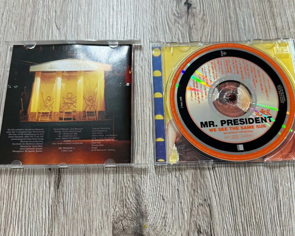 Mr. President We see the same sun (1996) [CD] - guter Zustand - - Bild 2 von 4