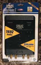 Vintage Synapse Surge Master 2 Surge Protector 6 Outlet Belkin Lifetime Warranty