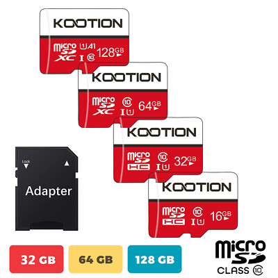 LOT 16/32/64/GB Micro SD Card SDHC Class 10 Memory Card A1 Flash TF Card Camera