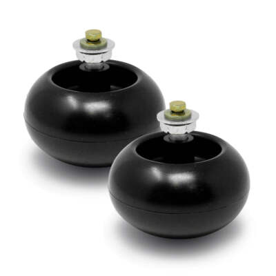 3er Set Anti-Kopfhaut-Rollenrad Mit Hardware Passt Exmark 103-8415 116-9981