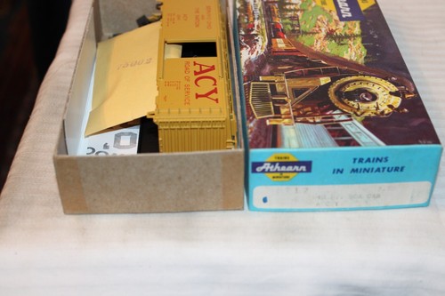 Athearn escala HO, coche de caja de 40', ACY carretera de servicio, amarillo, #3247 - 1212 | Zustand: New