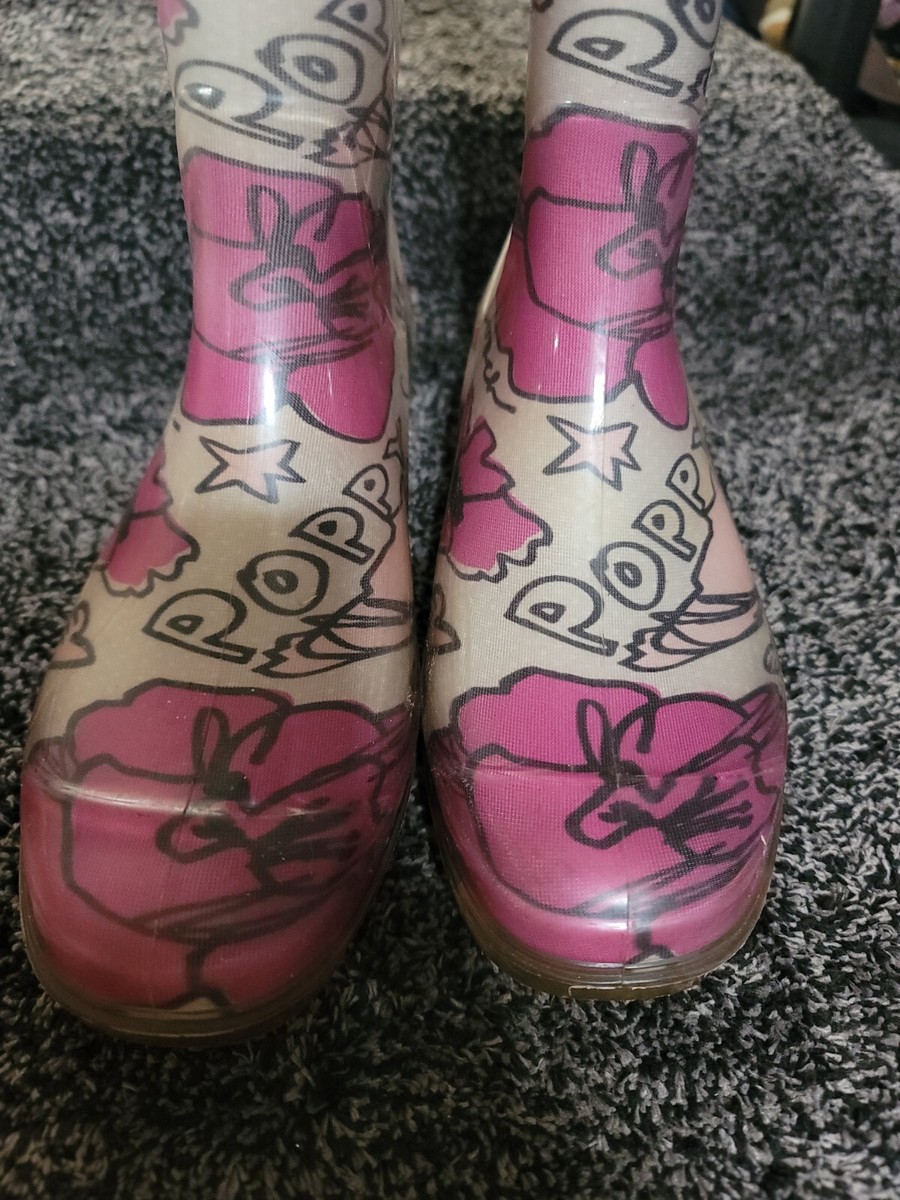 コーチ　ハッピーレインブーツ　coach poppy rainboots s-l400.jpg