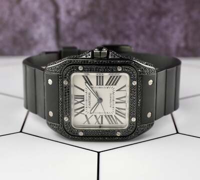 Cartier Santos 100 XL 38mm Men display picture 3