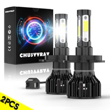 LED for Honda CRV 1997-2004 Headlight Kit H4 9003 6000K White Bulbs Hi/Low Beam