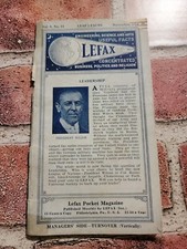 LEFAX NOV 1918 ENGINEERING, SCIENCE, AND ARTS, Medicine, Spanish FLU