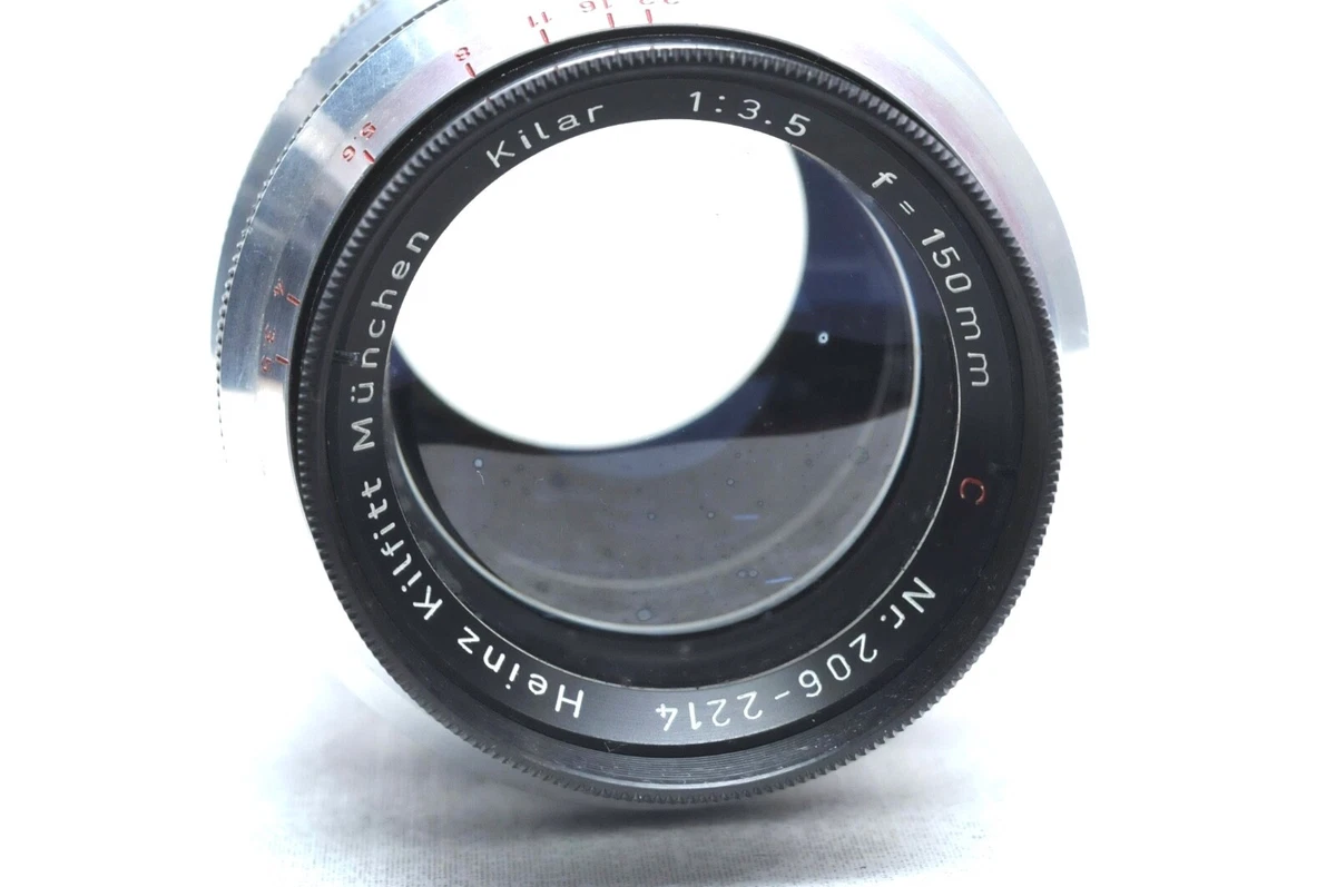 Vintage 現状品 F3.5レンズ 150mm ミュンヘン キルフィット ハインツ lens Crafting | (Germany) Kilfitt Heinz – makers レンズ(単焦点)
