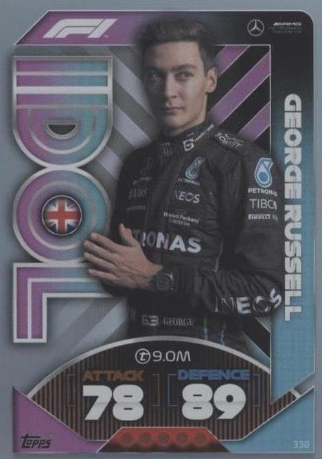 2022 Topps F1 Turbo Attax - George Russell #338 - 1 of 1