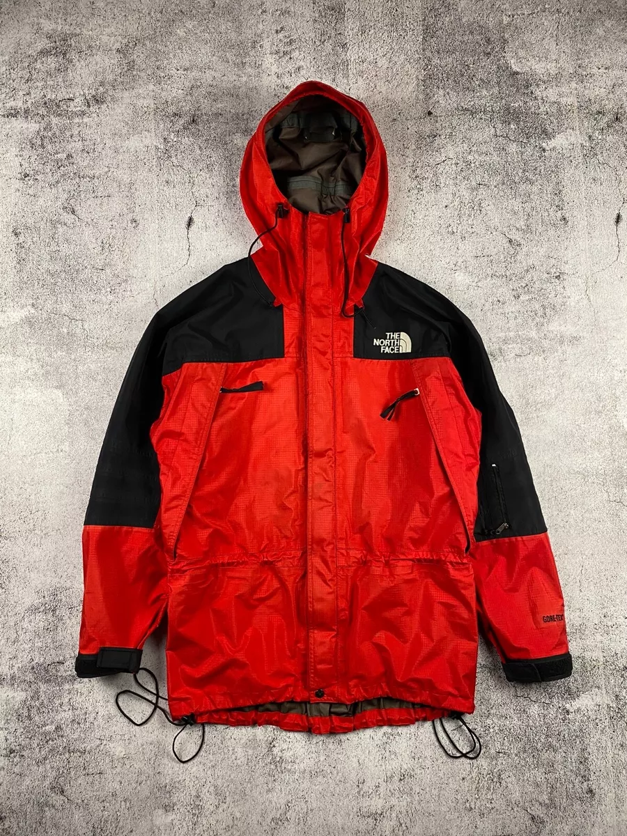 Vintage 90s The North Face Kichatna Goretex Red Black Jacket Men's Size L