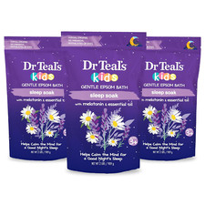 Kids Gentle Epsom Salt, Sleep Soak with Melatonin Essential Oil Blend, 2 Lbs