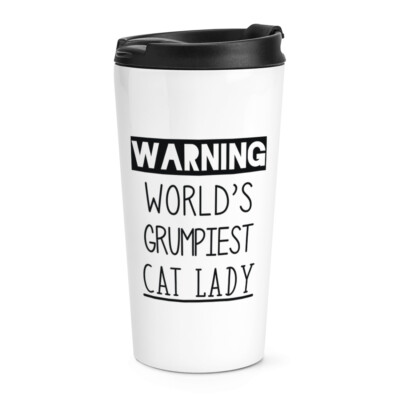 Mug Voyageur "World's Grumpiest Mechanic" - 500ml - Inox Double Paroi - Blanc