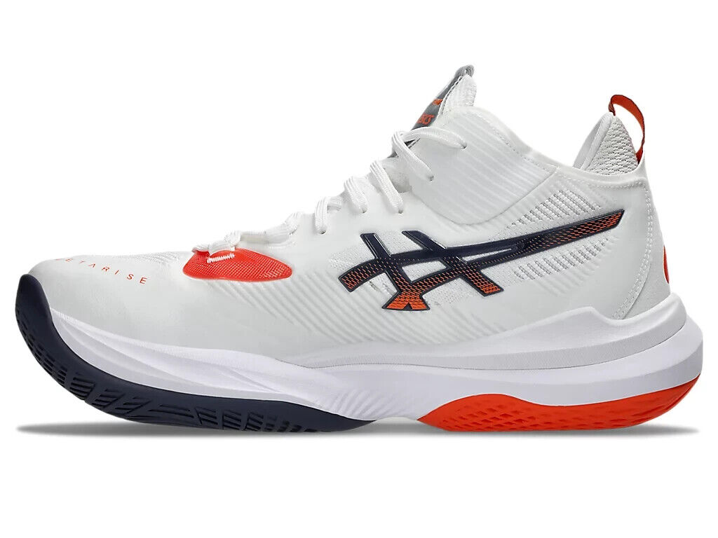 Asics Men's Volleyball Shoes METARISE 2 White/Indigo Fog Asics Men's Volleyball Shoes METARISE 2 White/Indigo Fog
