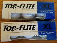 NIB - Top Flite XL - Eugene D. Brown Realtor logo golf balls - 1/2 dozen 