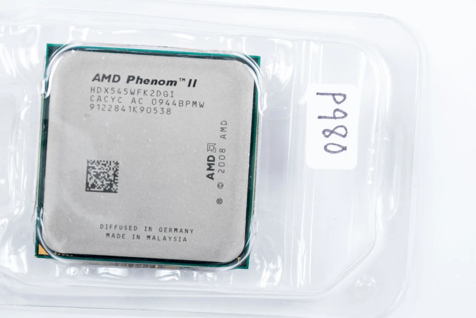 AMD Phenom II X2 545 HDX545WFK2DGI AM3 Callisto 3GHz Quad Core Processor  - Image 3 of 3