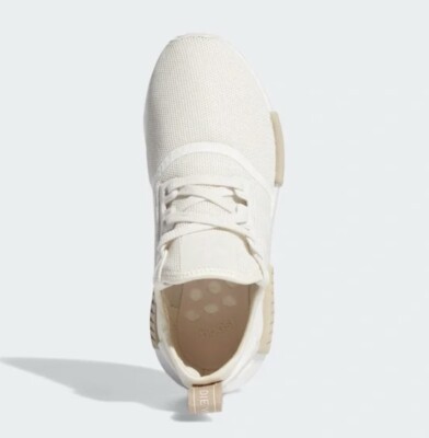adidas gazelle silver green womens Adidas x Pharrell Williams Men's Hu NMD N.E.R.D Chalk White / Glow Orange /  Clear Mint Low Top Sneakers main image 1
