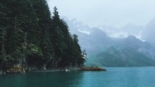 Landscape lake nature Custom Gaming Mat Desk