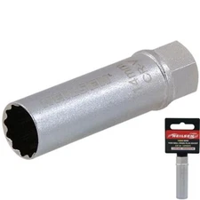 Neilsen 3/8" Drive 14mm Long Bmw Thin Wall Spark Plug Deep Square Metric Socket