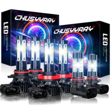 For Ford Escape 2013-2016 Combo 6x 6000k Led Headlight Hilo Fog Light Bulbs