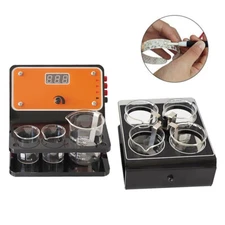 Gold Plating Kit 3A Machine Jewelry Electroplating Tools With Voltage Adjustable