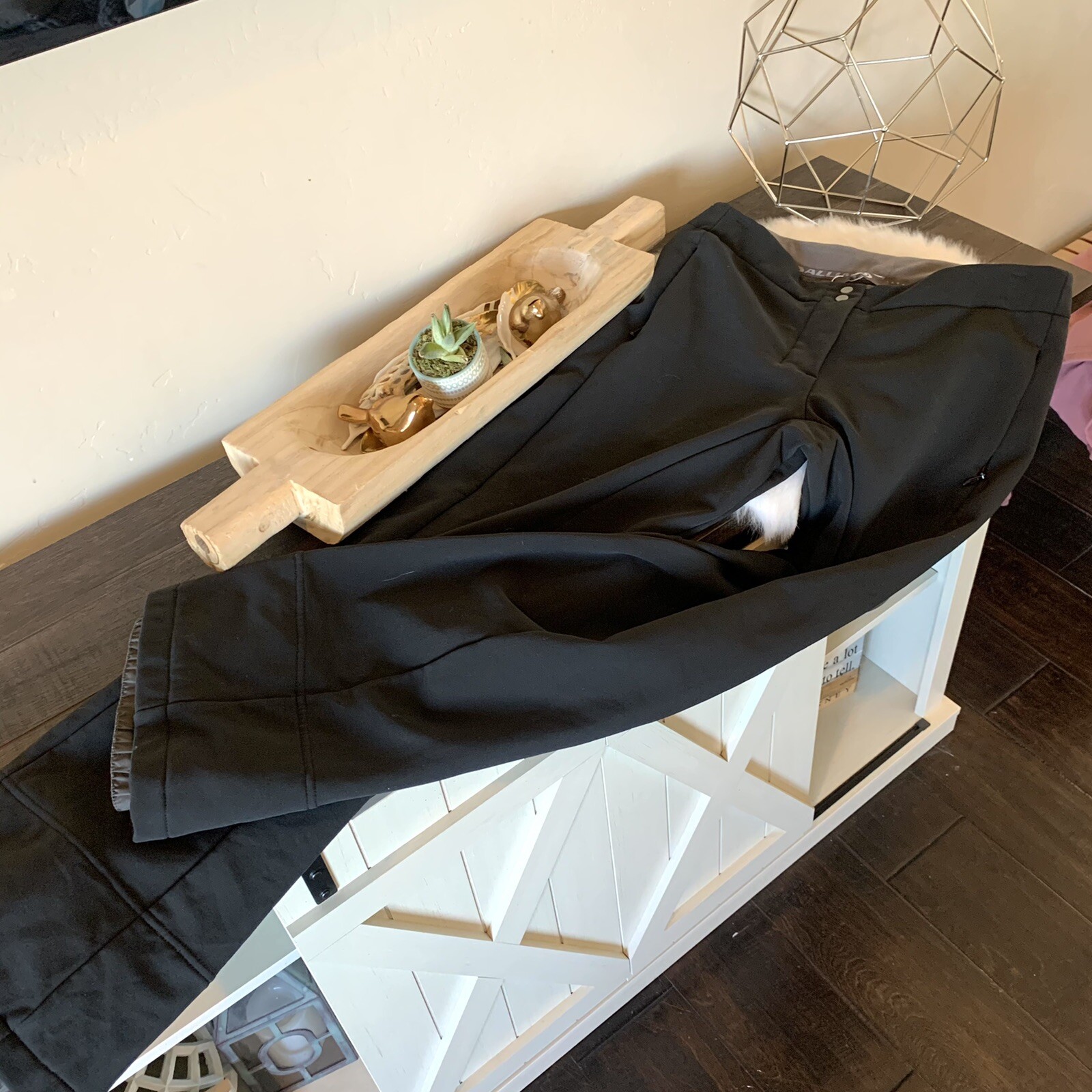 Nuovi pantaloni da sci fuoribordo Salomon foderati Clima Pro Acti neri neve donna L