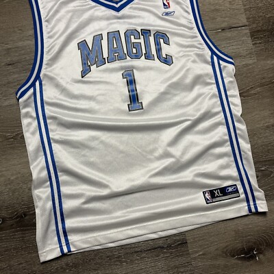 Vintage 2000s Reebok Tracy McGrady Orlando Magic Away Jersey Youth