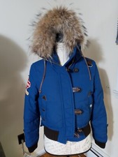 Dsquared Goose Down Murmasky Parka.finn Raccoon Fur Snorkle Hood.sz It38 Small.