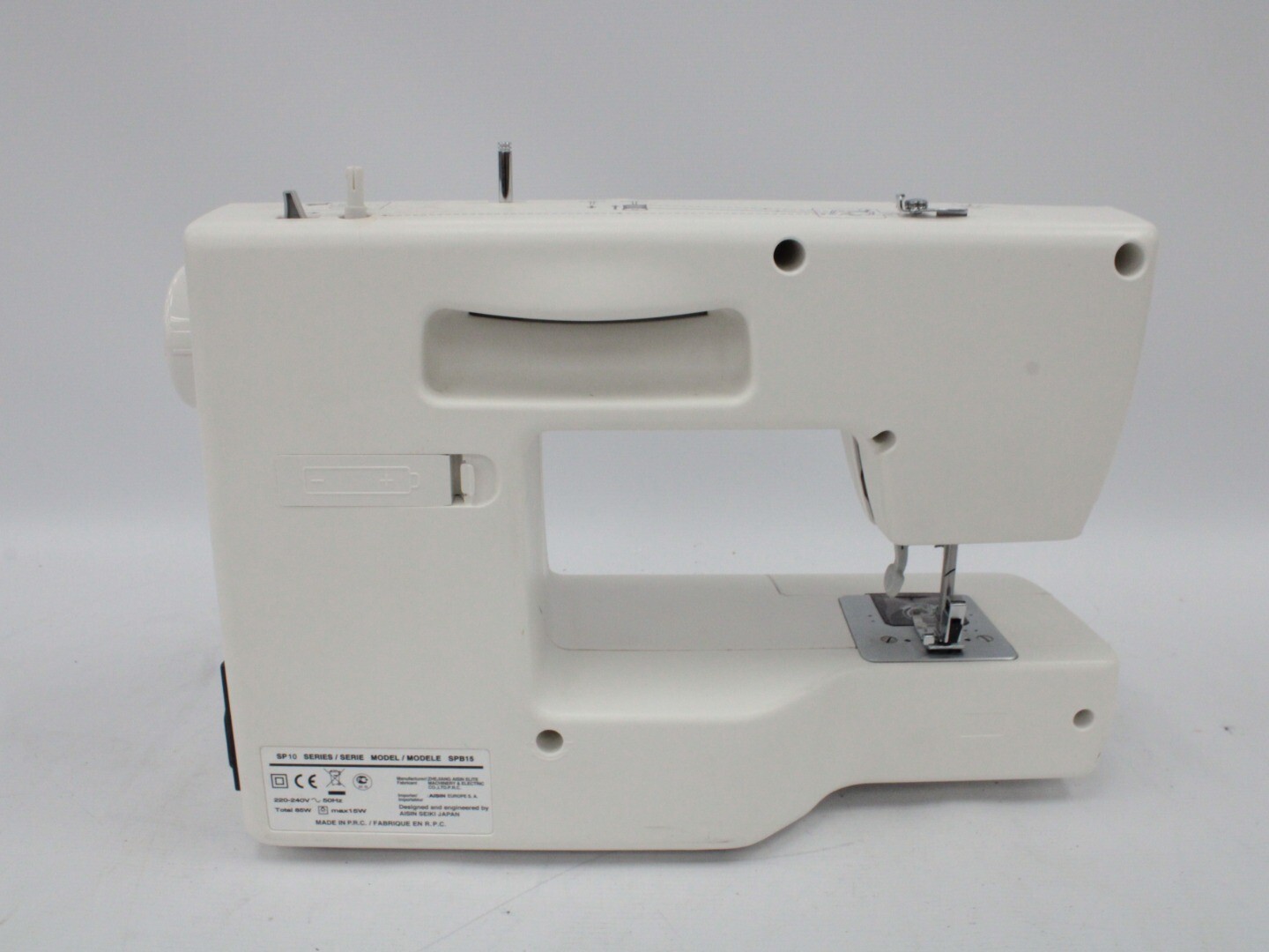 TOYOTA Ergonomic Design Sewing Machine Model SPB15 Series SP10 w/ Pedal