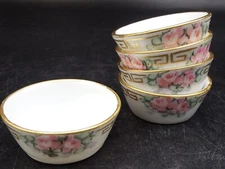 5 - 1 3/4" Porcelain Salt Cellars - Vienna Austria