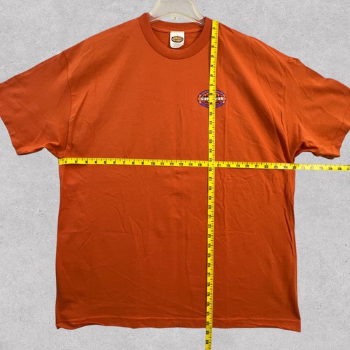 Vintage Survivor Thailand T Shirt Mens XXL 2XL Orange Graphic Tee Reality TV - Picture 7 of 11