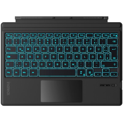 Inateck Surface Pro 7+/7/6/5/4 Tastatur Type Cover Bluetooth 5.3 Trackpad
