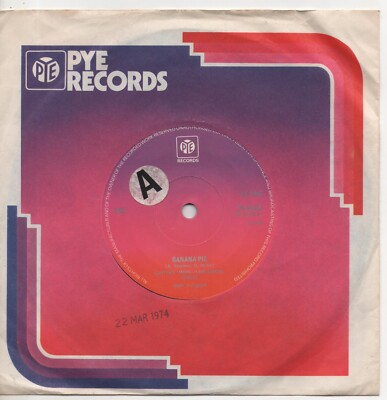 ANT banana pie*no road goes your way 1974 UK PYE 7'' 45
