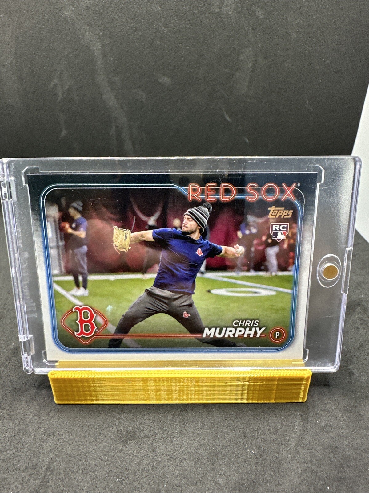 2024 Topps Series 1 Chris Murphy Golden Mirror RC SSP #73 - Red Sox