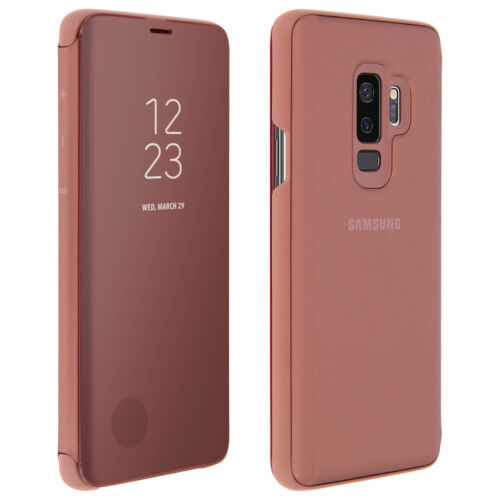 Funda libro Clear View Original Samsung Galaxy S9 Plus – Oro rosa - Imagen 1 de 5