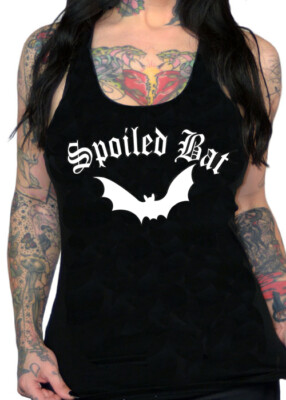 Spoiled Bat - Dracula Vampire Monster Creepy Horror Tank by Pinky Star