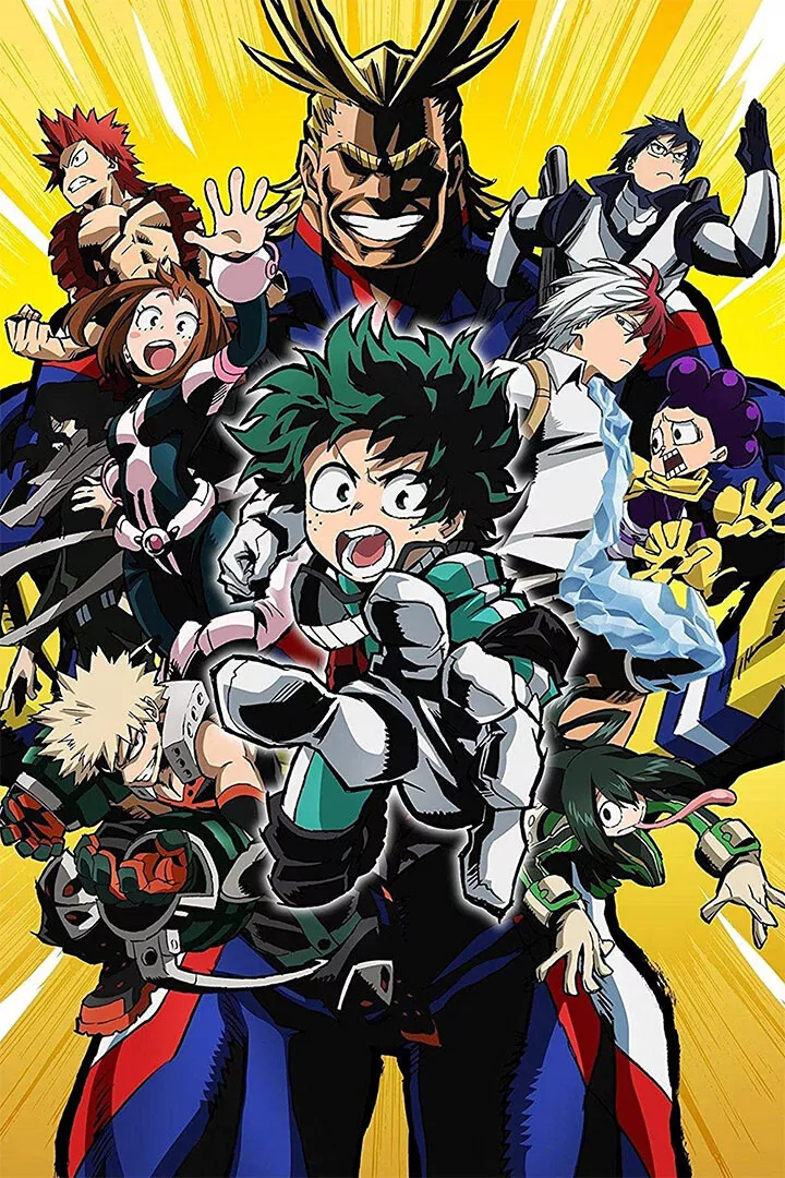 Japanese Anime My Hero Academia Poster Pictures Comics Wall Art