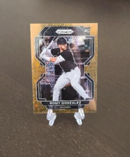 2022 Panini Prizm Romy Gonzalez Rookie Card Bronze Donut Circles White Sox 26/40