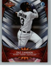 2019 Bowman Chrome Arizona Fall League AFL Stars DC Daz Cameron - Tigers