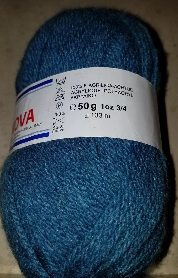 FIO/BOLA DE FIO LANE CERVINIA GENOVA (DESCONTINUADO) - COR #1640 AZUL - Imagem 2 de 3