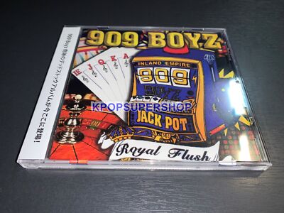 909 Boyz Album Royal Flush CD Booklet Rare Japan OBI SoCal Gangsta