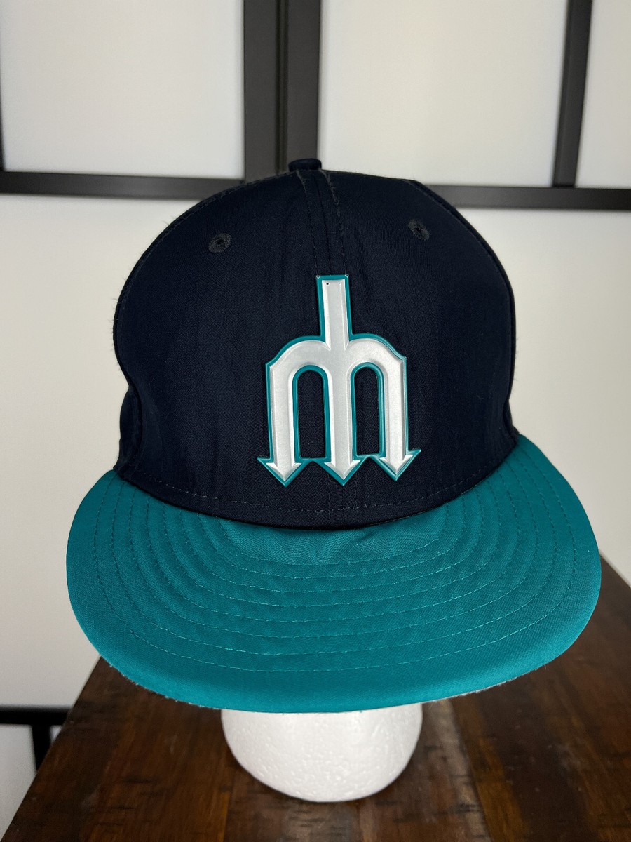 応援グッズ SEATTLE Mariners 59fifty new era 7 1/2 Seattle Mariners New Era 59FIFTY Fitted Hat Size 7 Inverted