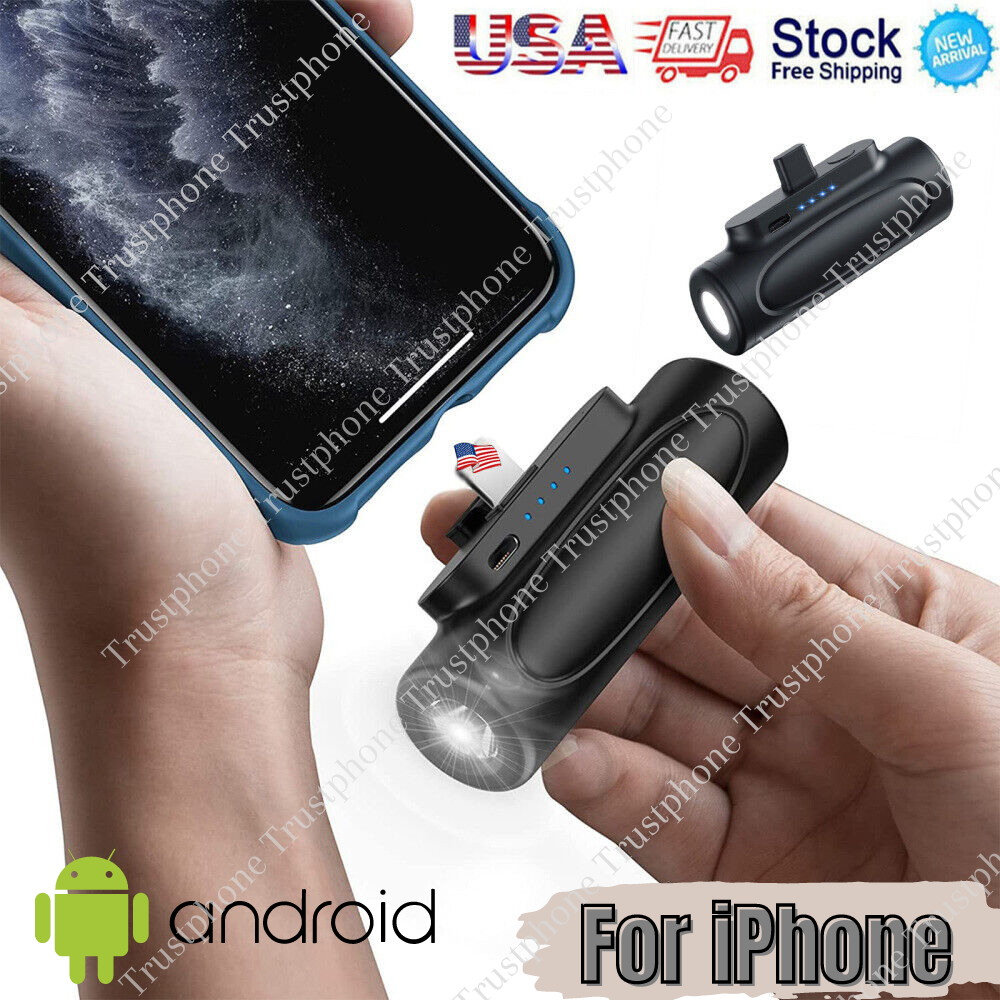 Portable Charger 5000mAh UltraCompact Power Bank Battery Pack For iPhone/Android-image