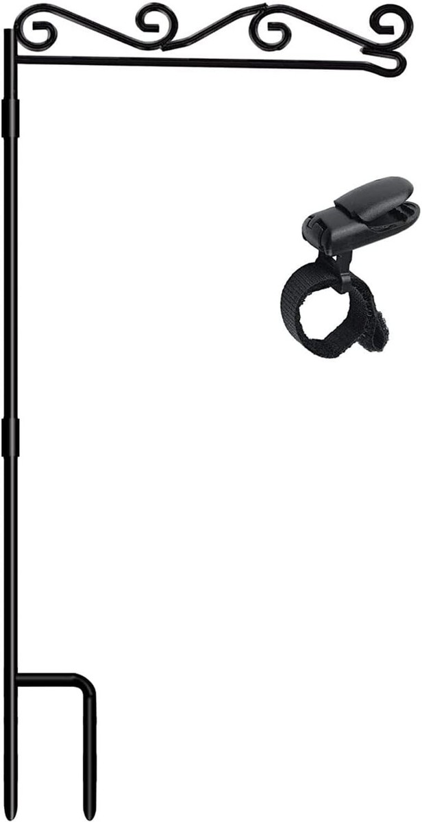10 Stück Gummistopper Für Gartenflaggen – Schwarz, 117x19 Mm, Anti-Wind-Clips – Haltbar & Wetterfest