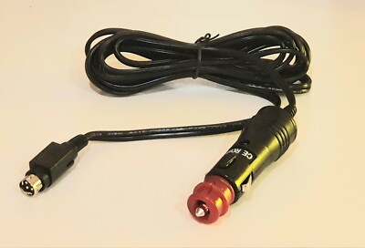 Adapter 4pin Stecker 12V Zigarettenanzünder 2.5m Kabel TV Fernseher usw. Nr.17